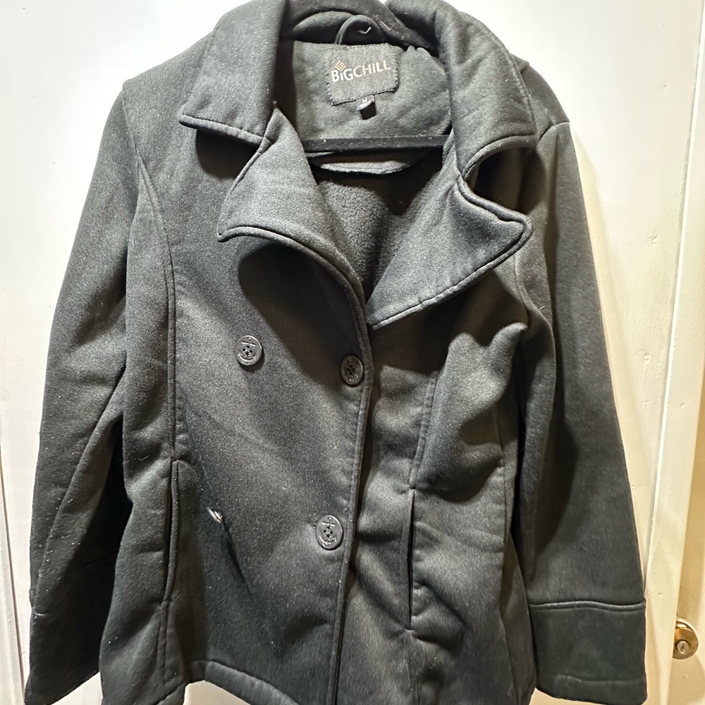 Big Chill Women's Charcoal Peacoat